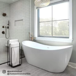 Philo Acrylic Double Slipper Freestanding Tub 18 Philo Acrylic Double Slipper Freestanding Tub -VINTAGE TUB Store rmbp06 peak