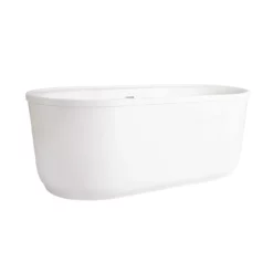 Stewart Acrylic Double Ended Freestanding Tub Package 9 Stewart Acrylic Double Ended Freestanding Tub Package -VINTAGE TUB Store rmbp103 60 co side