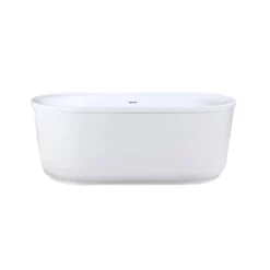 Stewart Acrylic Double Ended Freestanding Tub Package 7 Stewart Acrylic Double Ended Freestanding Tub Package -VINTAGE TUB Store rmbp103 60 co wh front