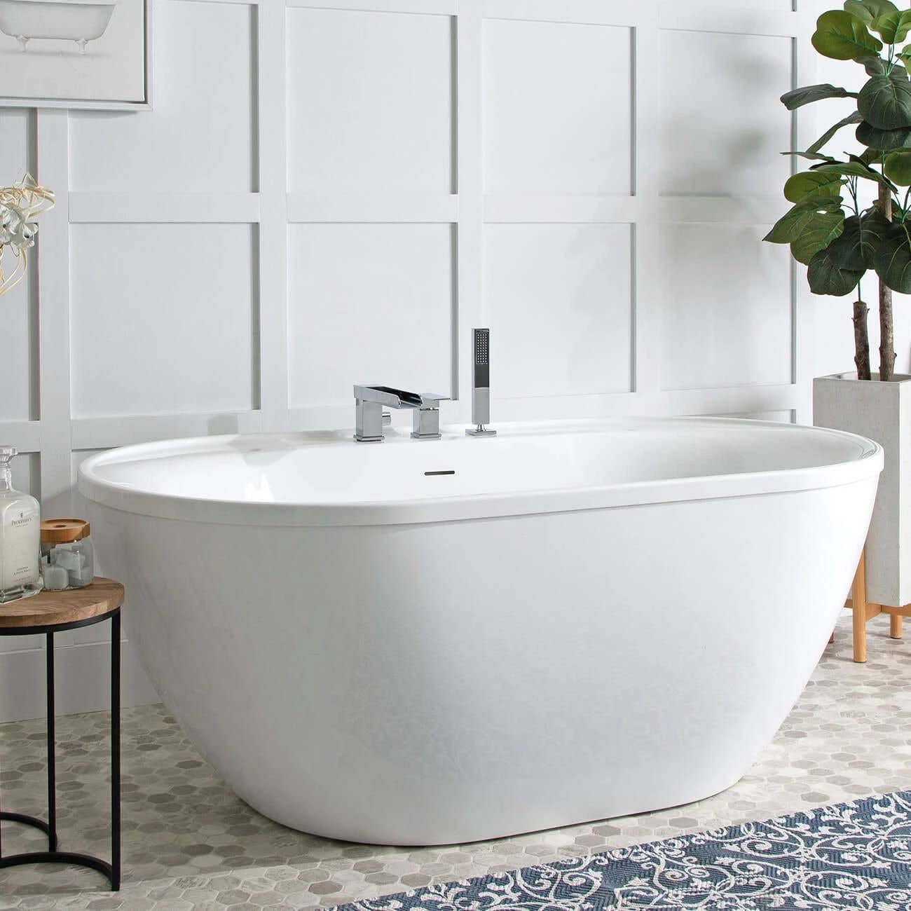 Speare Acrylic Double Ended Freestanding Tub Package 5 Speare Acrylic Double Ended Freestanding Tub Package - Image 3