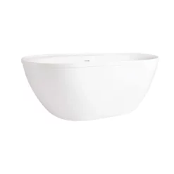 Speare Acrylic Double Ended Freestanding Tub Package 12 Speare Acrylic Double Ended Freestanding Tub Package -VINTAGE TUB Store rmbp104 60 co wh side