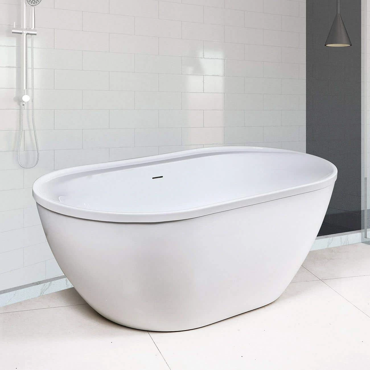 Speare Acrylic Double Ended Freestanding Tub 4 Speare Acrylic Double Ended Freestanding Tub - Image 2