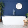 Emily Acrylic Double Ended Freestanding Tub - No Faucet Drillings 1 Emily Acrylic Double Ended Freestanding Tub - No Faucet Drillings -VINTAGE TUB Store rmbp78 69 co life