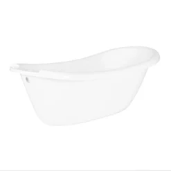 Eden Acrylic Slipper Clawfoot Tub - No Faucet Drillings - Imperial Ball & Claw Feet -VINTAGE TUB Store rmbpsl0im angle