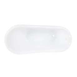 Eden Acrylic Slipper Clawfoot Tub - No Faucet Drillings - Imperial Ball & Claw Feet -VINTAGE TUB Store rmbpsl0im top