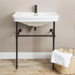 Console Lavatory Sink -VINTAGE TUB Store rmc30 1orb 1