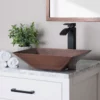 Modern Hand Forged Copper Vessel Sink -VINTAGE TUB Store rmc38 b life