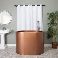 Otaru 48 Inch Copper Japanese Soaking Tub