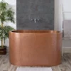 Akihabara 60 Inch Copper Japanese Soaking Tub -VINTAGE TUB Store rmcjap 60 m life