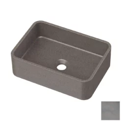 Portland Collection 16 Inch Concrete Vessel Sink -VINTAGE TUB Store rmczz12 lg white