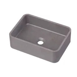 Portland Collection 16 Inch Concrete Vessel Sink -VINTAGE TUB Store rmczz12 s white