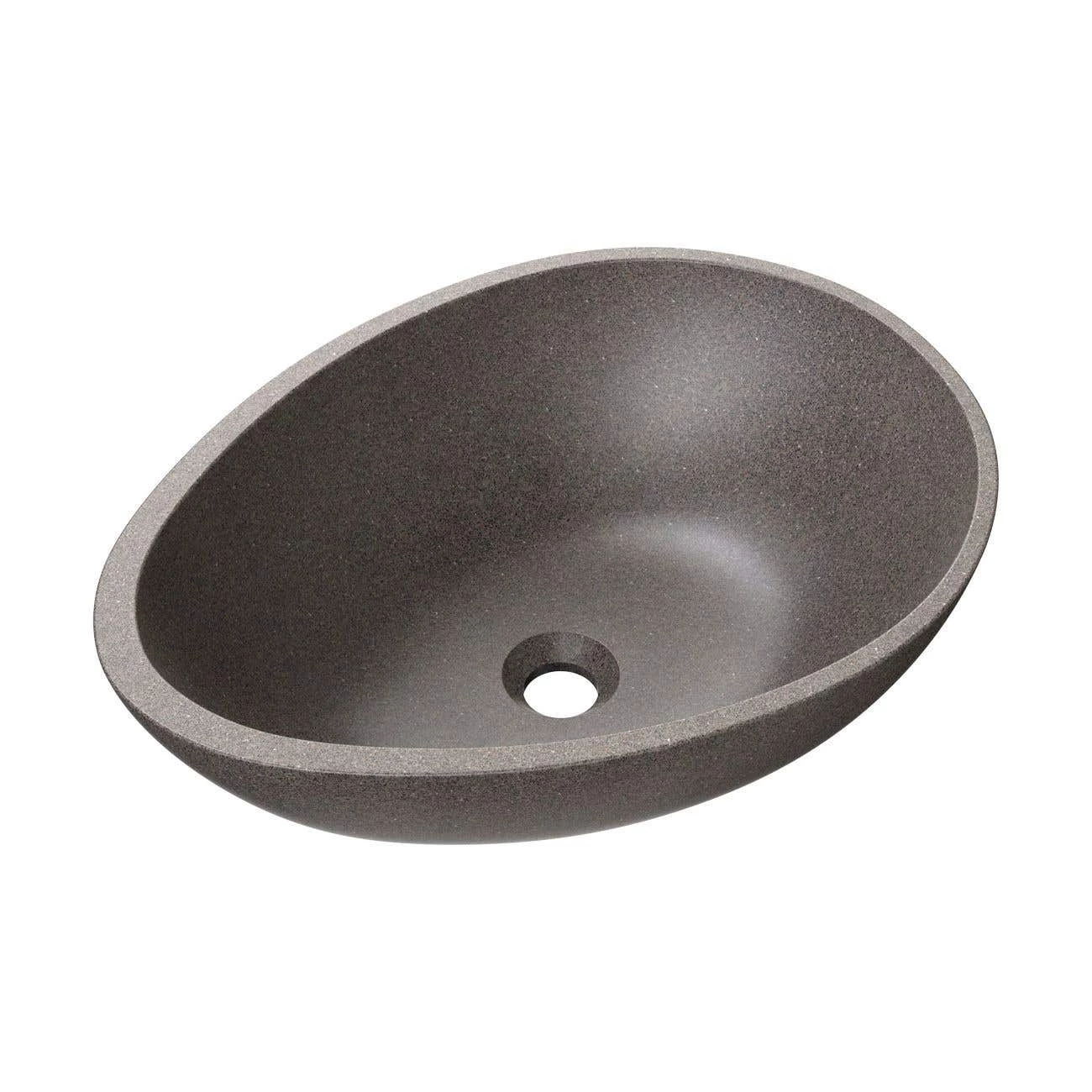 Portland Collection 21 Inch Concrete Vessel Sink 5 Portland Collection 21 Inch Concrete Vessel Sink - Image 3