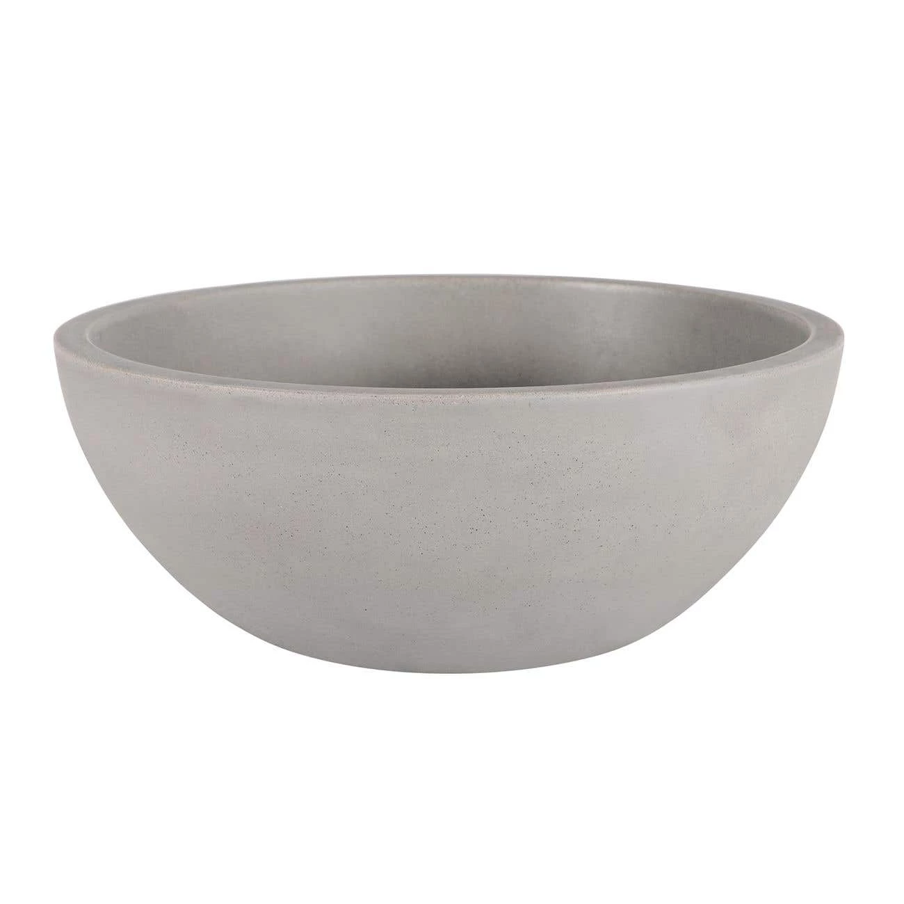 Portland Collection 14 Inch Concrete Vessel Sink 6 Portland Collection 14 Inch Concrete Vessel Sink - Image 4