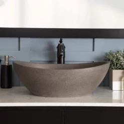 Portland Collection 22 Inch Concrete Vessel Sink -VINTAGE TUB Store rmczz4 bs life