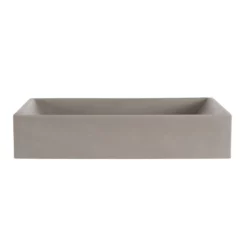 Portland Collection 23 Inch Concrete Semi-Recessed Sink -VINTAGE TUB Store rmczz8 cnt front
