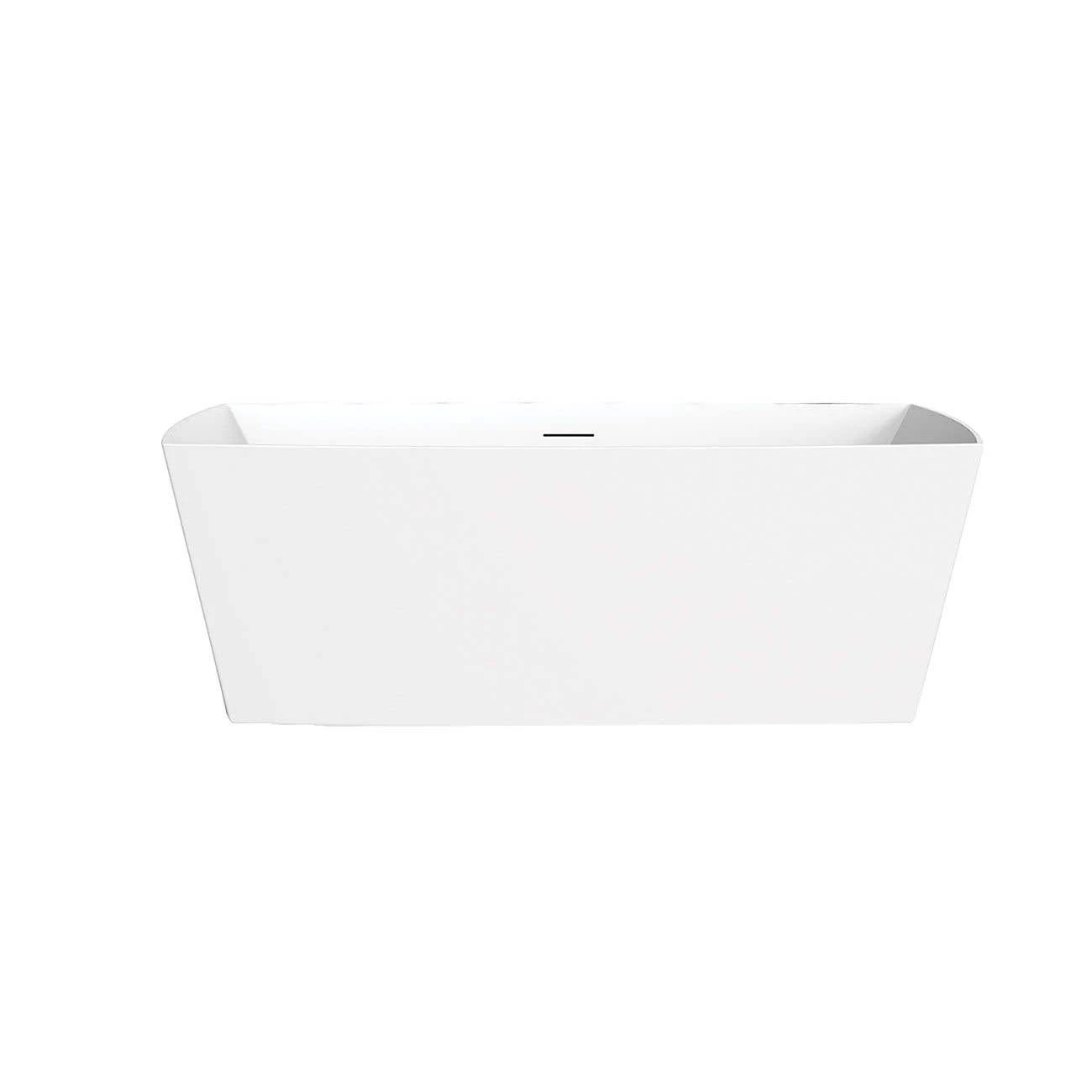 Brenna Matte White Double Ended Freestanding Tub 5 Brenna Matte White Double Ended Freestanding Tub - Image 3