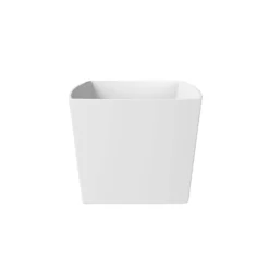 Brenna Matte White Double Ended Freestanding Tub 21 Brenna Matte White Double Ended Freestanding Tub -VINTAGE TUB Store rmd brenna side