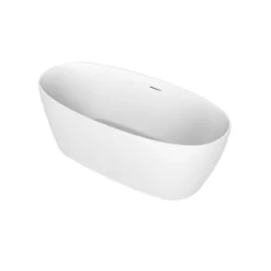 Henley Matte White Double Ended Freestanding Tub 18 Henley Matte White Double Ended Freestanding Tub -VINTAGE TUB Store rmd henley angle