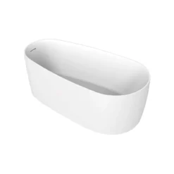 Torrance Matte White Contemporary Freestanding Tub 18 Torrance Matte White Contemporary Freestanding Tub -VINTAGE TUB Store rmd torrance angle