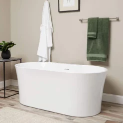Una Acrylic Double Ended Freestanding Tub