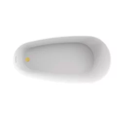 Torrance Matte White Contemporary Freestanding Tub 26 Torrance Matte White Contemporary Freestanding Tub -VINTAGE TUB Store rmd8365 59 pb top