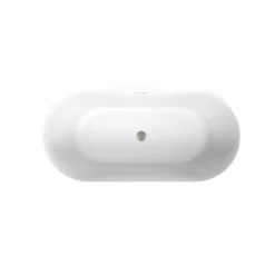 Mindy Matte White Double Ended Freestanding Tub -VINTAGE TUB Store rmd8370 59 bn top