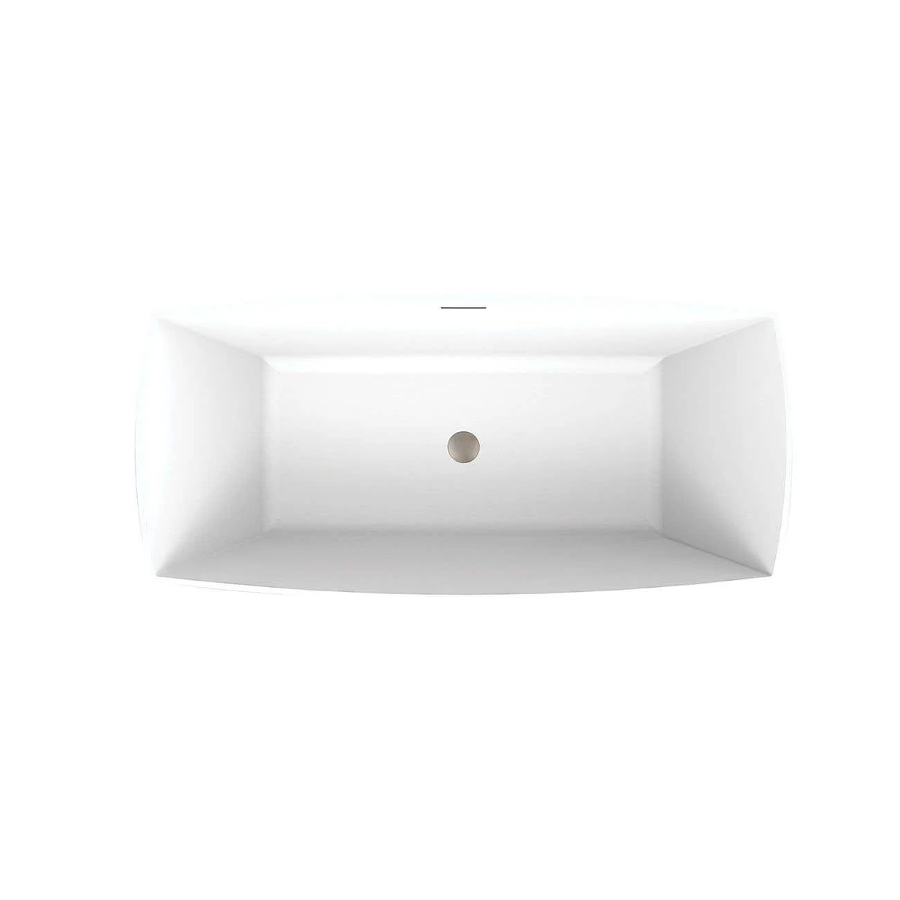 Brenna Matte White Double Ended Freestanding Tub 10 Brenna Matte White Double Ended Freestanding Tub - Image 8