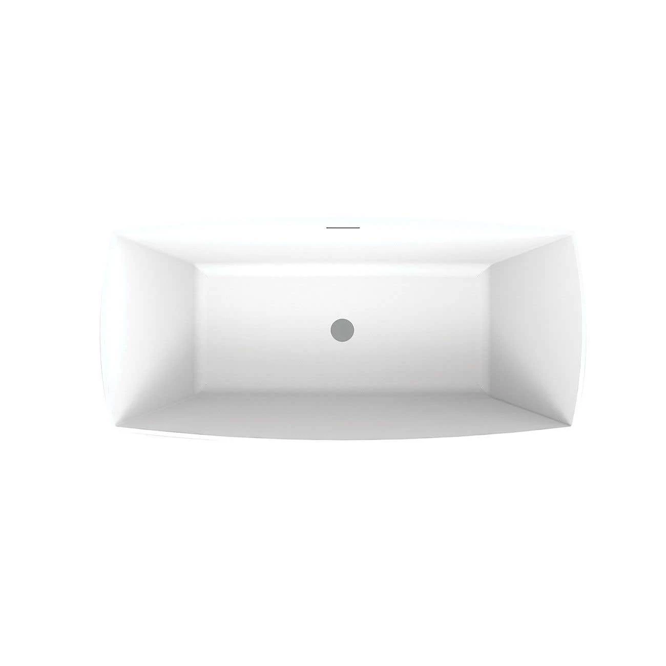 Brenna Matte White Double Ended Freestanding Tub 11 Brenna Matte White Double Ended Freestanding Tub - Image 9