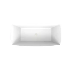 Brenna Matte White Double Ended Freestanding Tub 29 Brenna Matte White Double Ended Freestanding Tub -VINTAGE TUB Store rmd8378 59 pn top