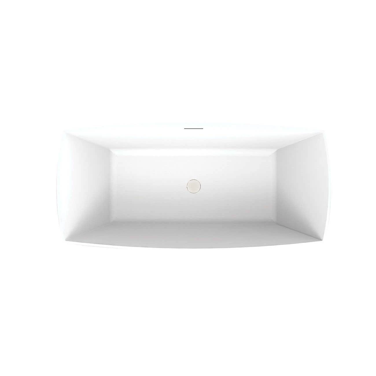 Brenna Matte White Double Ended Freestanding Tub 15 Brenna Matte White Double Ended Freestanding Tub - Image 13