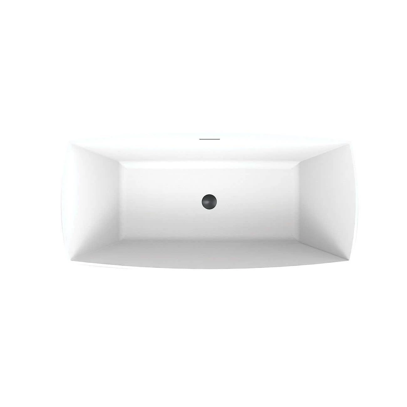 Brenna Matte White Double Ended Freestanding Tub 17 Brenna Matte White Double Ended Freestanding Tub - Image 15