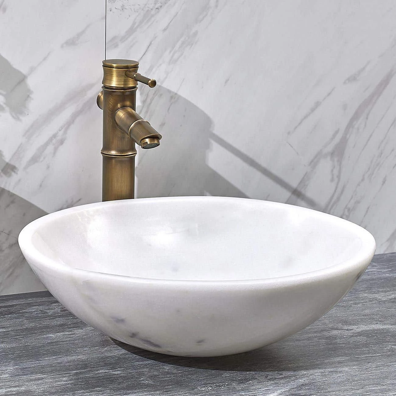 Brighton Marble Vessel Sink 3 Brighton Marble Vessel Sink