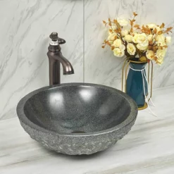 Rembrandt Granite Vessel Bathroom Sink -VINTAGE TUB Store rmfa 106 angle