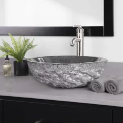 Rembrandt Granite Vessel Bathroom Sink