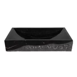 Iseo Marble Rectangular Vessel Sink -VINTAGE TUB Store rmfa 158 30 front white