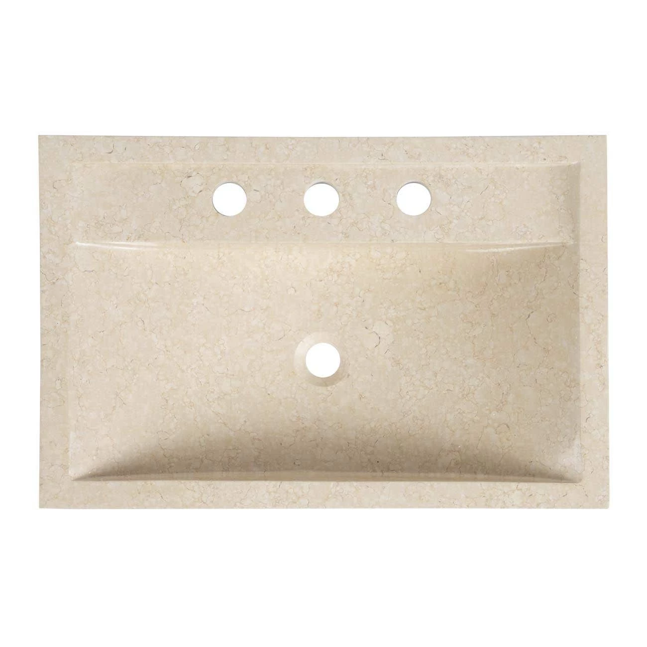 Camille Marble Rectangular Vessel Sink 8 Camille Marble Rectangular Vessel Sink - Image 6