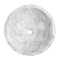 Rembrandt Marble Vessel Sink -VINTAGE TUB Store rmfa 751 top white