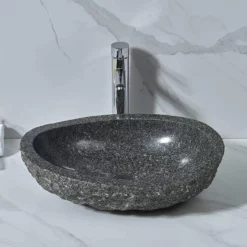 Lennox Granite Vessel Bathroom Sink -VINTAGE TUB Store rmfa 948 front