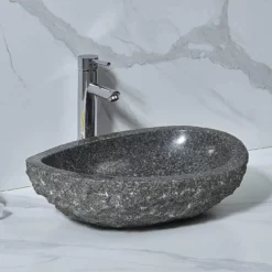 Lennox Granite Vessel Bathroom Sink -VINTAGE TUB Store rmfa 948 side