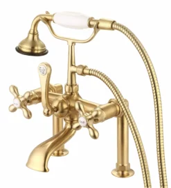 Mason Hill Collection Clawfoot Tub Deck Mount English Telephone Faucet With Handshower 13 Mason Hill Collection Clawfoot Tub Deck Mount English Telephone Faucet With Handshower -VINTAGE TUB Store rmh641 bb scaled