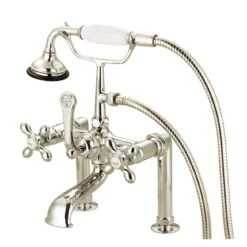 Mason Hill Collection Clawfoot Tub Deck Mount English Telephone Faucet With Handshower 12 Mason Hill Collection Clawfoot Tub Deck Mount English Telephone Faucet With Handshower -VINTAGE TUB Store rmh641 pn