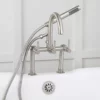 Mason Hill Collection Clawfoot Tub Deck Mount Contemporary Gooseneck Tub Faucet With Handshower -VINTAGE TUB Store rmh684 s sn life