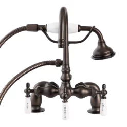 Mason Hill Collection Deck Mount High Spout Tub Faucet With Handshower