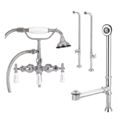 Mason Hill Collection Freestanding Faucet Set -VINTAGE TUB Store rmhdsfs c