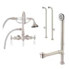 Mason Hill Collection Freestanding Clawfoot Tub Faucet With Handshower -VINTAGE TUB Store rmhgsefs bn