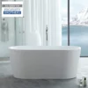 Chloe Acrylic Double Ended Freestanding Tub - No Faucet Drillings -VINTAGE TUB Store rmj chloe 1