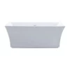 Karson 60 Inch Acrylic Double Ended Freestanding Tub 2 Karson 60 Inch Acrylic Double Ended Freestanding Tub -VINTAGE TUB Store rmj karson