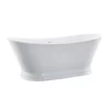 Viola 69 Inch Acrylic Double Slipper Freestanding Tub -VINTAGE TUB Store rmj viola