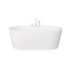 *Only One Available* Wyatt 67 Inch Acrylic Double Ended Freestanding Tub Package 2 *Only One Available* Wyatt 67 Inch Acrylic Double Ended Freestanding Tub Package -VINTAGE TUB Store rmj12 3hole new hyshsukzolgwjszq