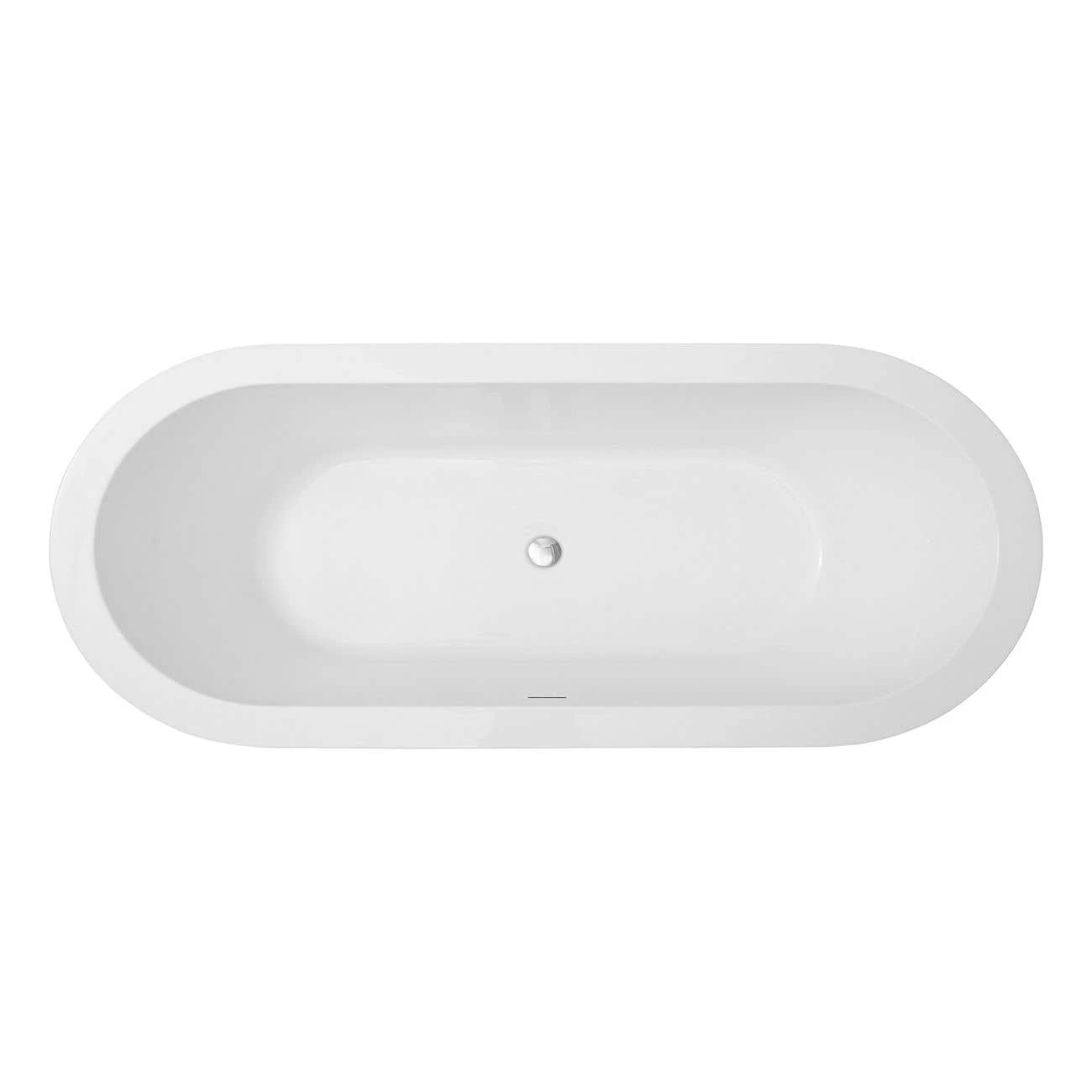 Wyatt 67 Inch Acrylic Double Ended Freestanding Tub Package 4 Wyatt 67 Inch Acrylic Double Ended Freestanding Tub Package - Image 2